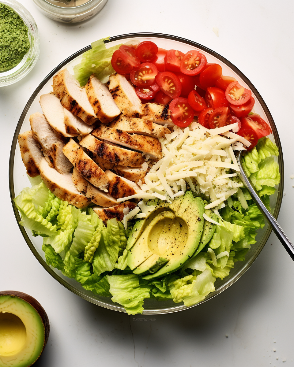 Ceasar Wrap Bowl