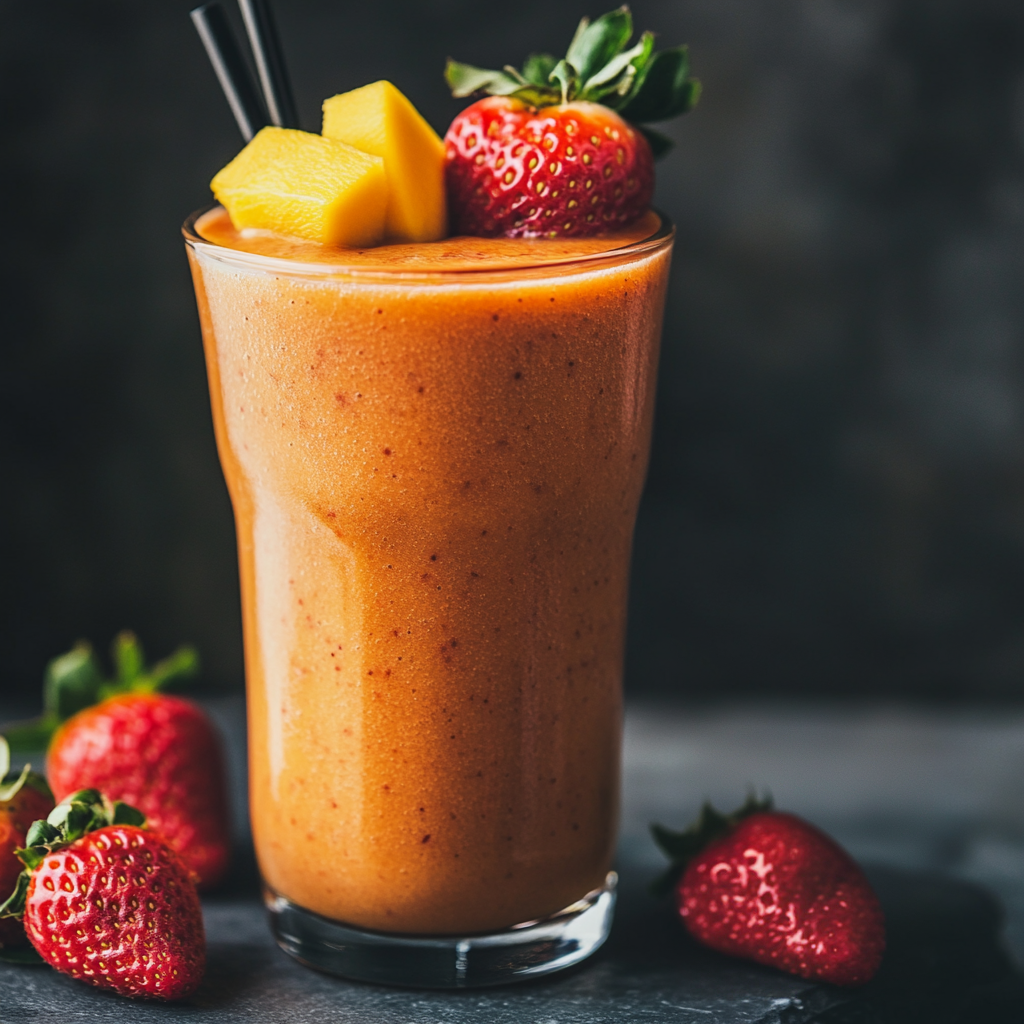 Mango Carrot Dream Smoothie