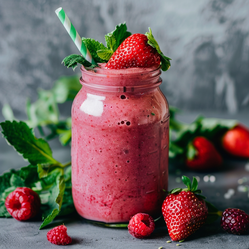 Strawberry Sunrise: Blend for Peak Performance